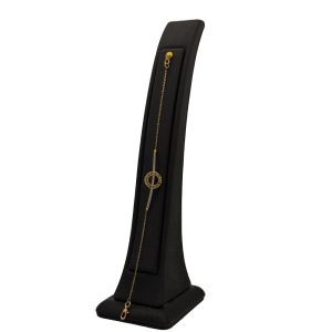 دستبند طلا 18 عیار زنانه طرح جورجو آرمانی